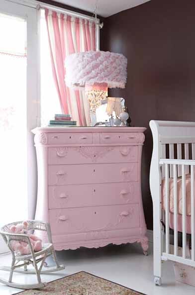 Gorgeous Pink Dresser For A Baby Girl Nursery Baby Room Ideas