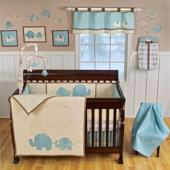 Adorable Elephant Baby Boy Nursery Baby Room Ideas