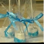 Easy Baby Shower Favors – Chocolate Marshmallow Smores Sticks