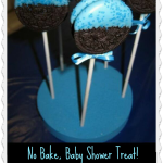 Easy and Adorable Baby Shower Ideas – Oreo Cookie Pops!