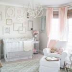 Soft Grey and Pink Baby Room