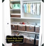 Nursery Closet Organization