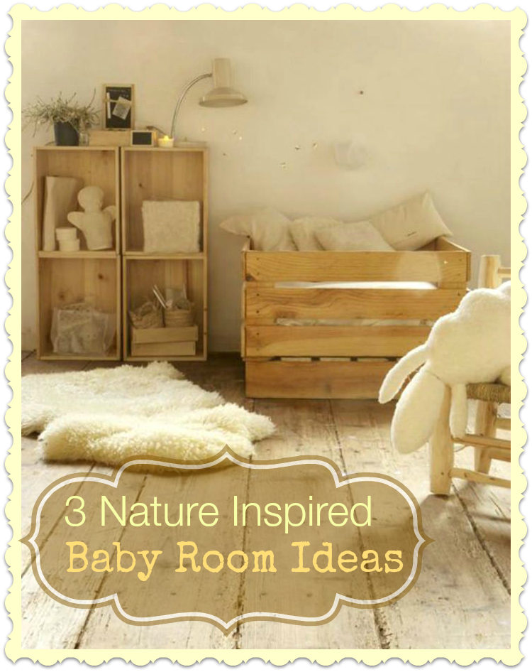 Nature Themed Modern Nursery Baby Room Ideas