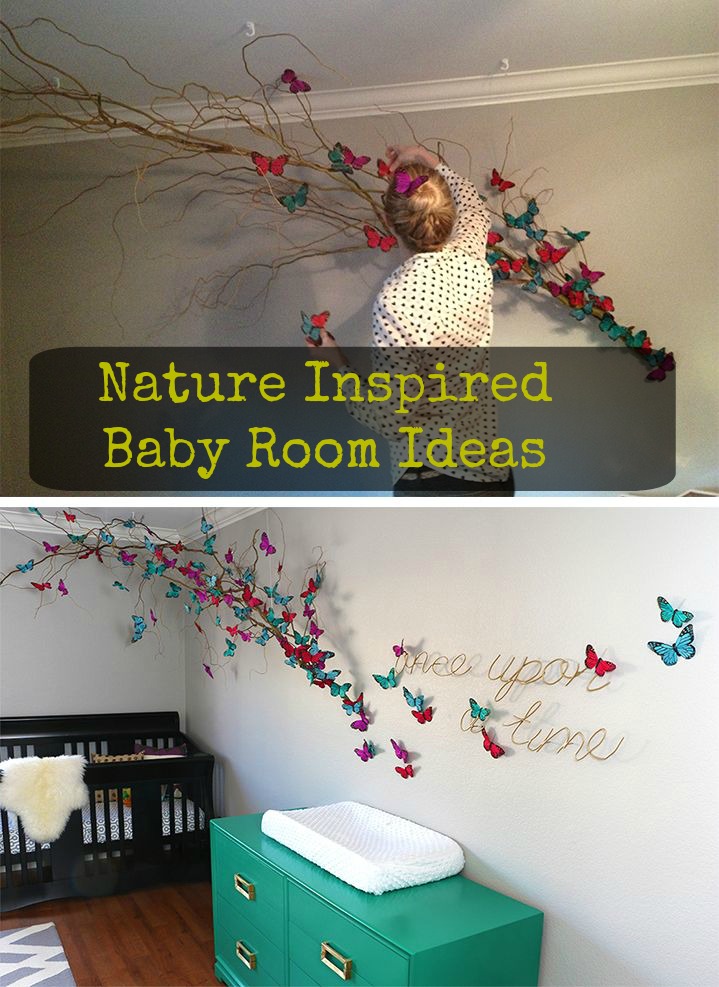Nature Themed Modern Nursery | Baby Room Ideas