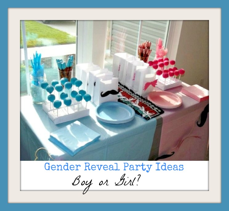 Gender Reveal Party Cake Pops