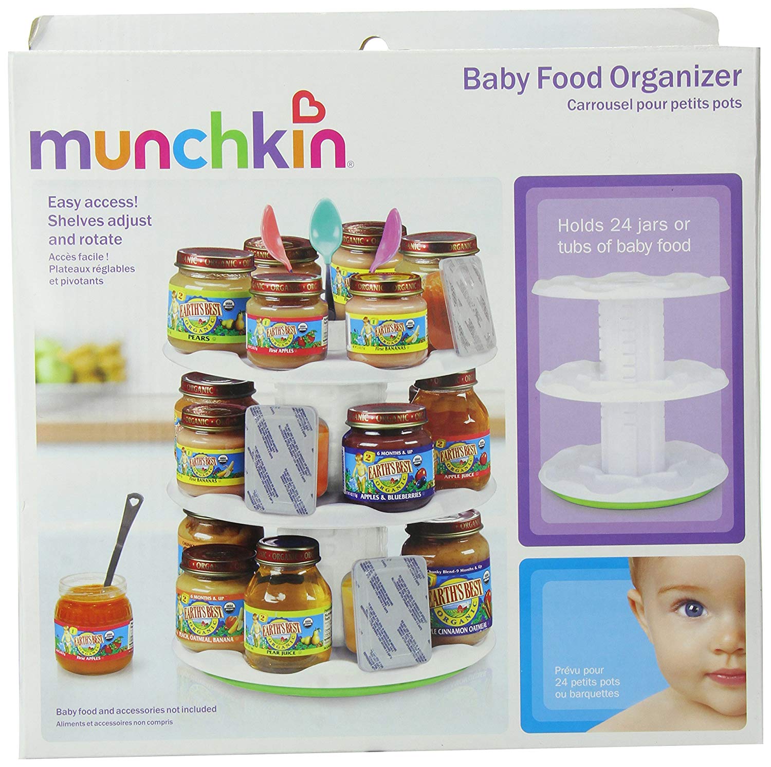 MUNCHKIN Baby Food Pouch Organizer