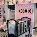 Baby Girl Nursery- Pink and Brown Bliss