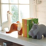 Adorable Animal Book Ends for Baby Room
