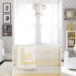 Unisex Baby Room Idea – Grey and Yellow