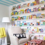 Book Wall Idea For Baby Room