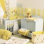 Baby Girl Nursery Idea – Soft Yellow and Beige 