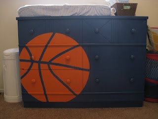 Baby Boy Nursery Ideas Basketball, Baby Boy Dresser