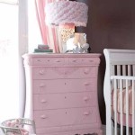 Gorgeous Pink Dresser For A Baby Girl Nursery