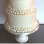 Baby Shower Cakes – Pearls, Bows and Flowers