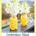Creative Centrepiece Idea For Baby Shower