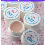 Gender Reveal Idea For Baby Shower – Lip Gloss