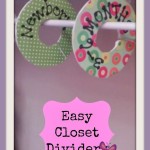 5 Baby Closet Dividers